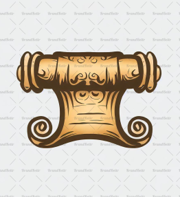 Antikes Schriftrolle